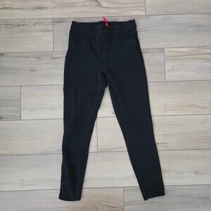 Spanx Ankle Black Ponte Midrise Skinny Leg Jeggings Women Sz M 20018R